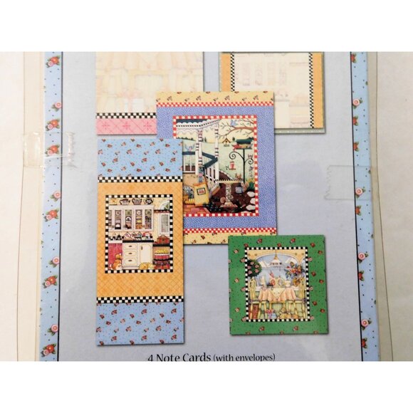 Mary Engelbreit Stationery Gift Set Note Cards List Pad Slimline Journal - Picture 5 of 7